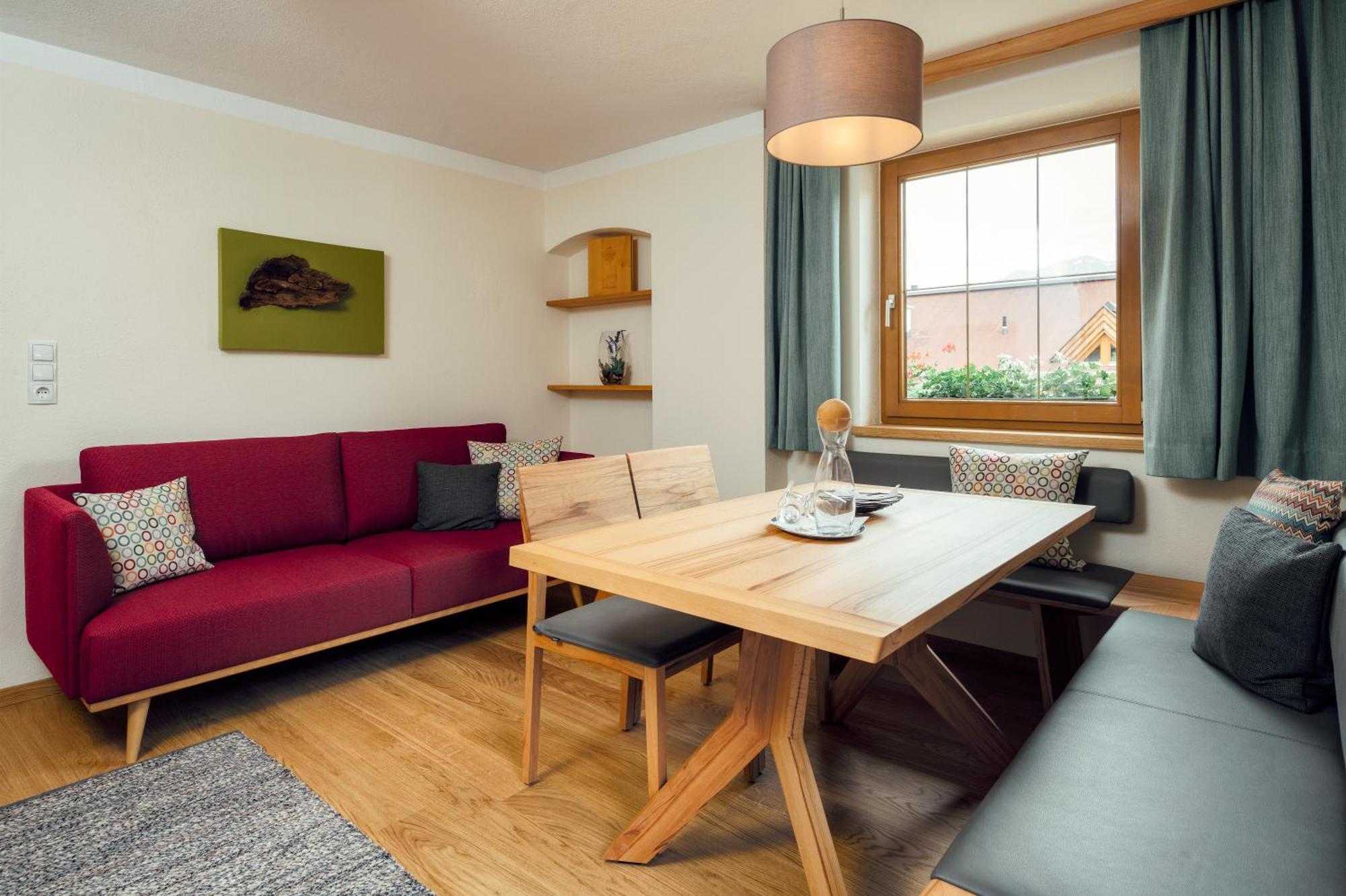 Naturhotel Feriengut Darrehof Serfaus Kamer foto